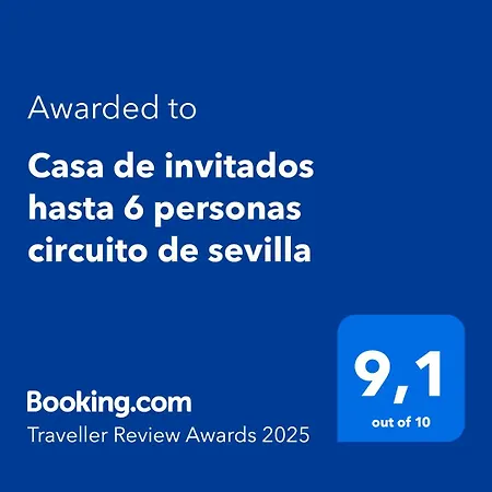 Casa De Invitados Hasta 6 Personas Circuito De Sevilla